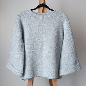 Oak + Fort Noul Wide Sleeve Cropped Sweater